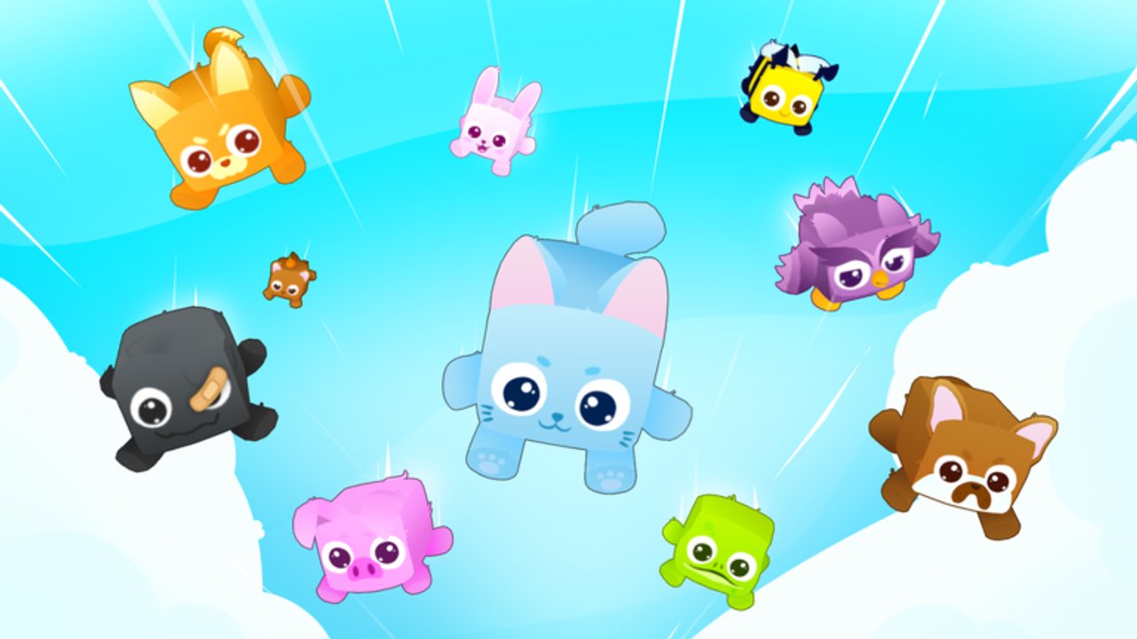 Pets Universe gameplay showing pets, eggs, and coin farming on Roblox